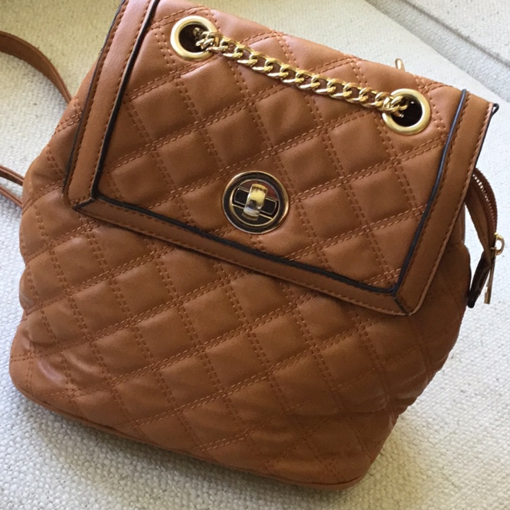 Padded pecan purse